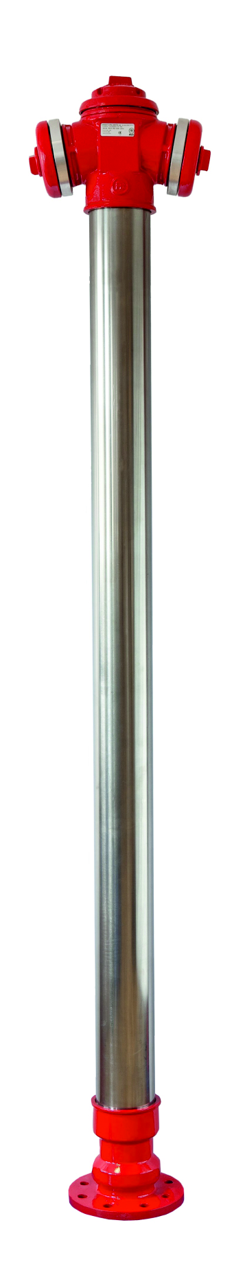 Hydrant nadziemny z kolumną ocynkowaną